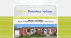 Desktop Screenshot of ferienhaus-volkmer.de